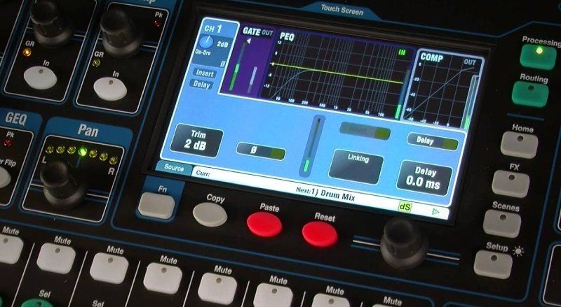 Bàn mixer Allen & Heath Qu-16 Chrome