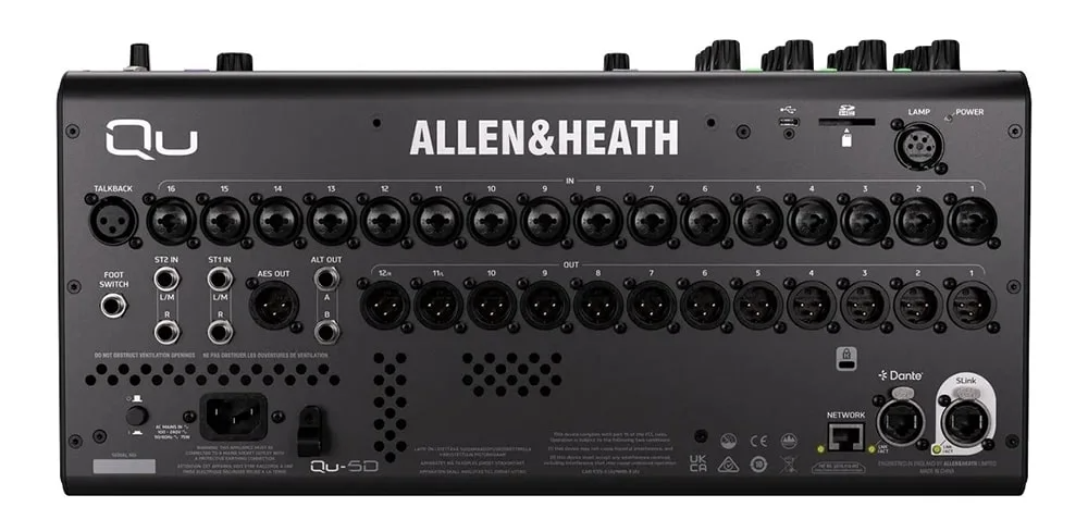 Bàn mixer Allen & Heath QU-5D