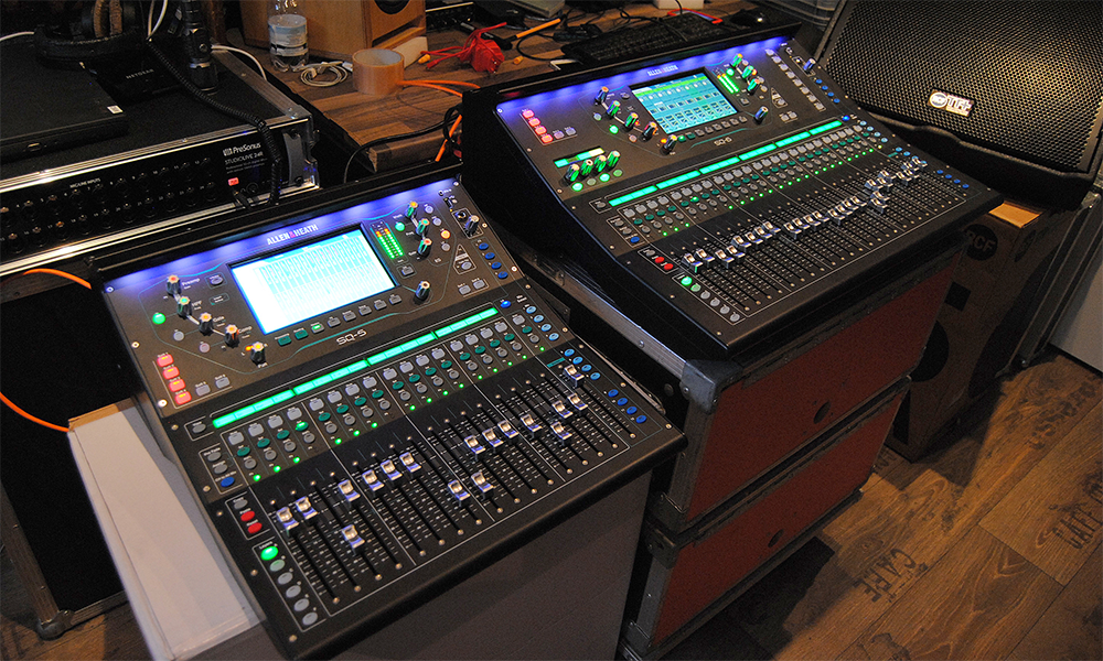 Bàn mixer Allen & Heath QU-6D 5 Bàn mixer Allen & Heath QU-6D