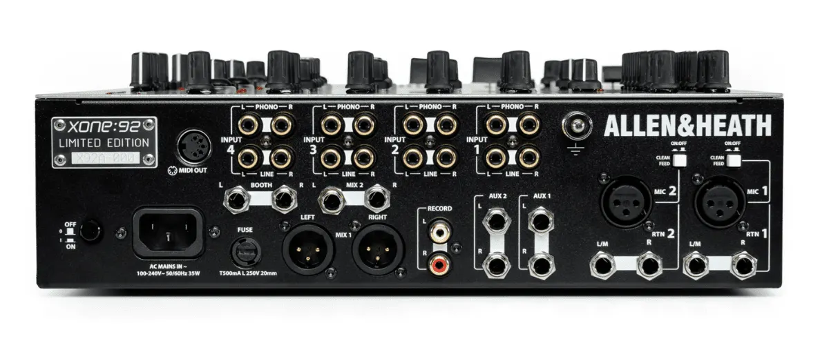 Bàn mixer Allen & Heath Xone:92 Limited Edition