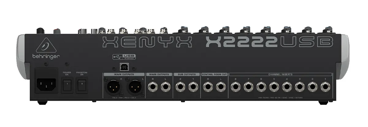 Bàn mixer Behringer Xenyx X2222USB 5 Bàn mixer Behringer Xenyx X2222USB
