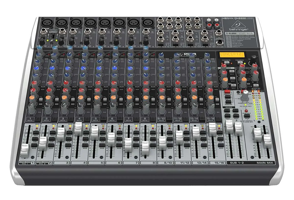 Bàn mixer Behringer Xenyx X2222USB 6 Bàn mixer Behringer Xenyx X2222USB