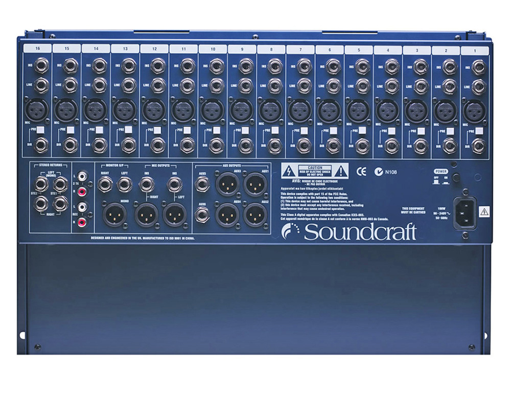 Bàn Mixer Soundcraft GB2R/12