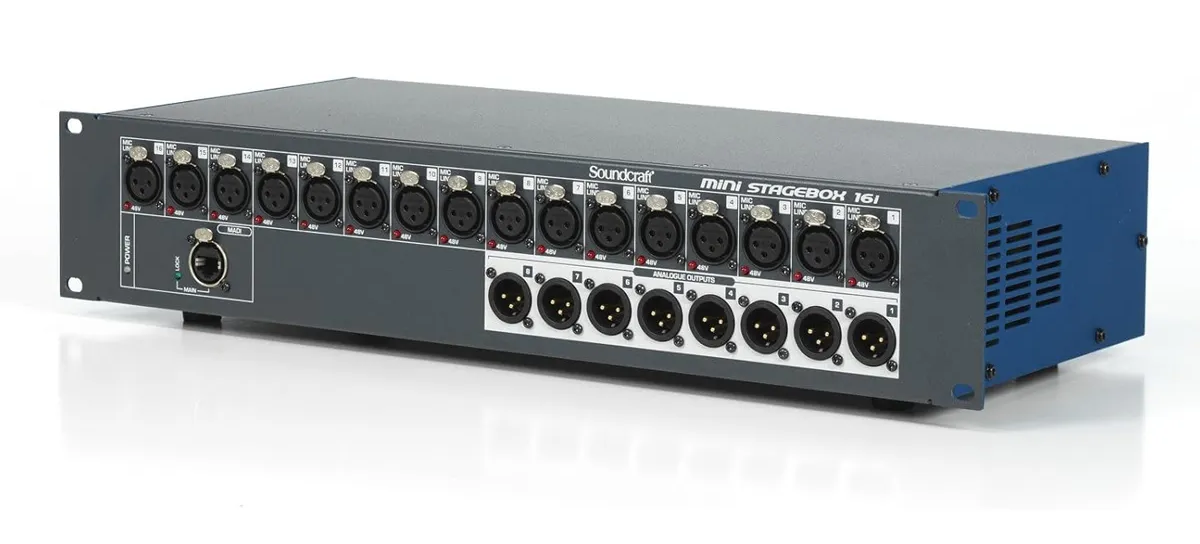 Bàn mixer Soundcraft Mini Stagebox 16i 2 Bàn mixer Soundcraft Mini Stagebox 16i