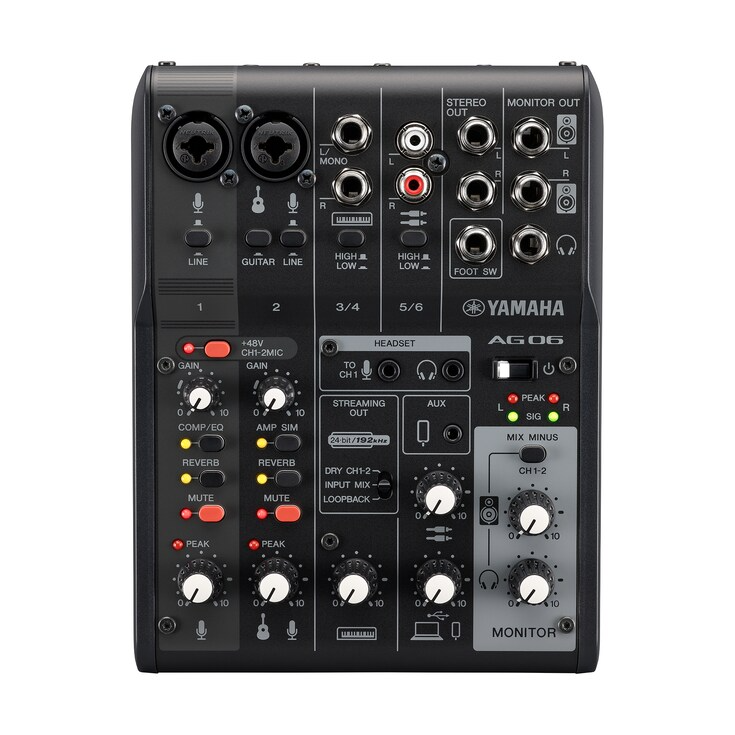 Bàn mixer Yamaha AG06 MK2