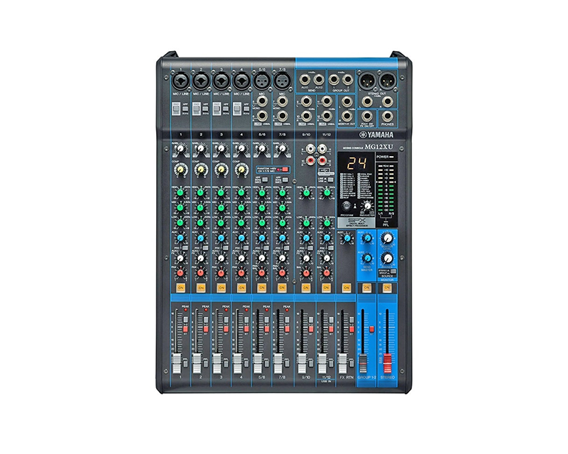 Bàn mixer Yamaha MG12XU 4 Bàn mixer Yamaha MG12XU