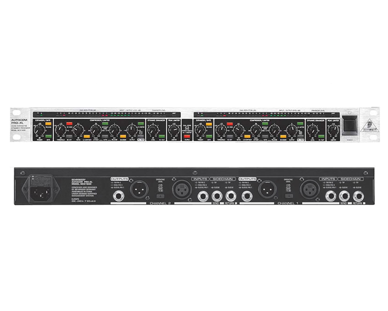 Crossover Behringer MDX1600 AUTOCOM PRO-XL