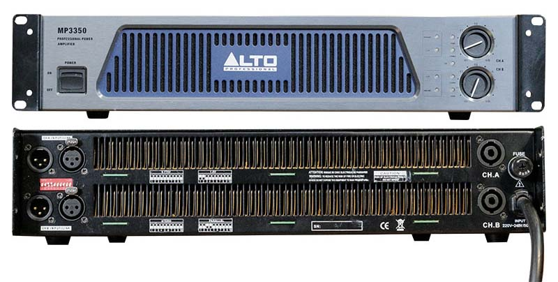 Cục đẩy công suất Alto MP 3350 2 Cục đẩy công suất Alto MP 3350