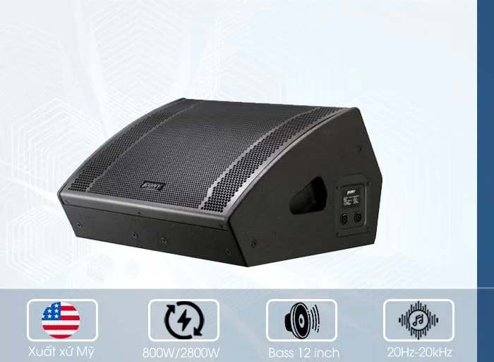 Củ loa bass 12 inch, củ treble 1.73 inch tái tạo âm thanh chân thực Củ loa bass 12 inch, củ treble 1.73 inch tái tạo âm thanh chân thực