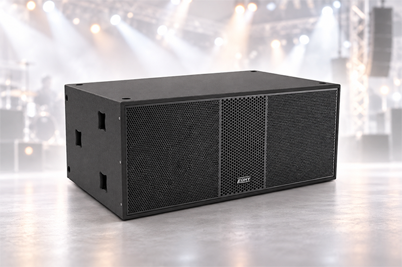 Loa siêu trầm dải tần 20Hz-400Hz, dùng cho sân khấu và hội trường lớn