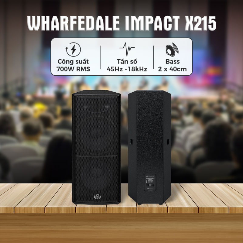 Loa Wharfedale Impact X215L 5 Loa Wharfedale Impact X215L
