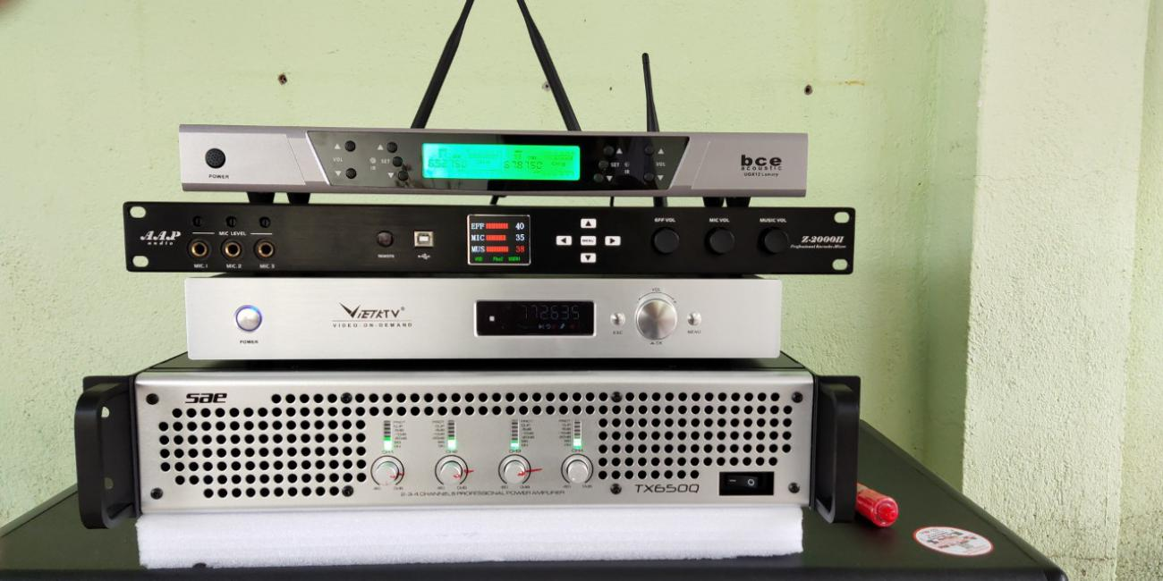 Sản phẩm được ứng dụng nhiều trong dàn karaoke, dàn âm thanh gia đình Sản phẩm được ứng dụng nhiều trong dàn karaoke, dàn âm thanh gia đình