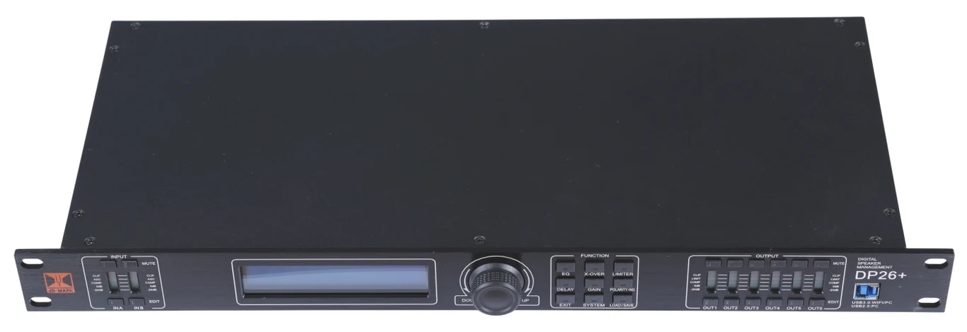 DB-Mark DP26 hình chữ nhật vuông vắn 482 × 232 × 44mm chuẩn 1U tủ rack
