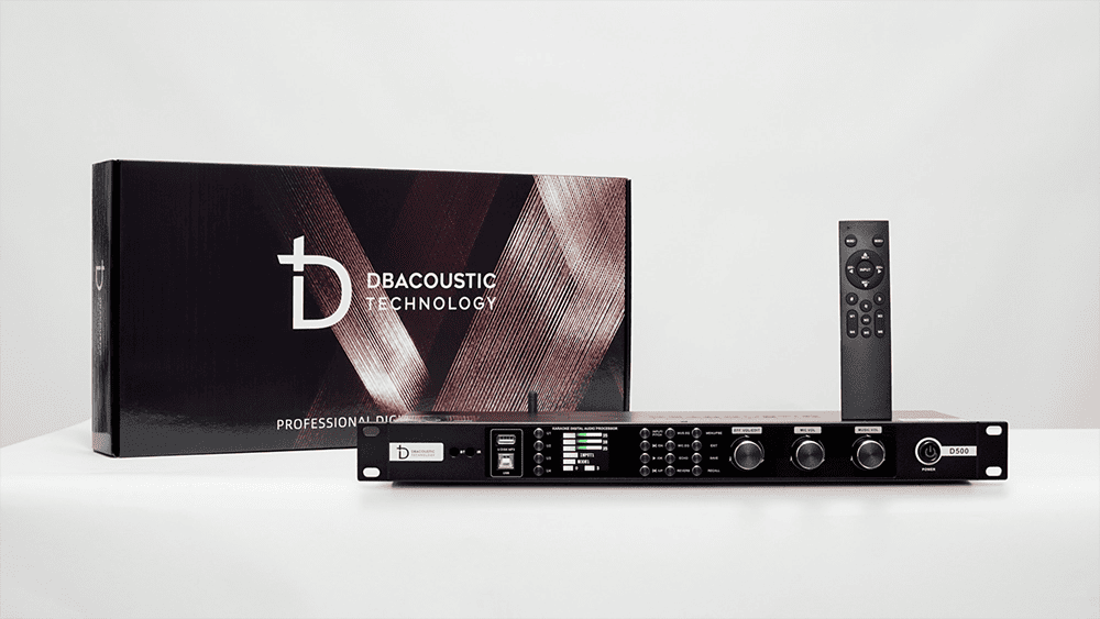 Bộ sản phẩm vang số Dbacoustic D500 Bộ sản phẩm vang số Dbacoustic D500